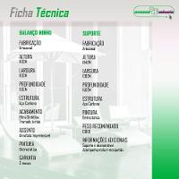 Cadeira Balanço Ninho Suspenso C- Suporte E Almofada Impermeável Tabaco-cinza - 3