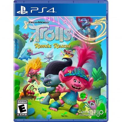 Jogo Dreamworks Trolls Remix Rescue - Playstation 4 All Video Games