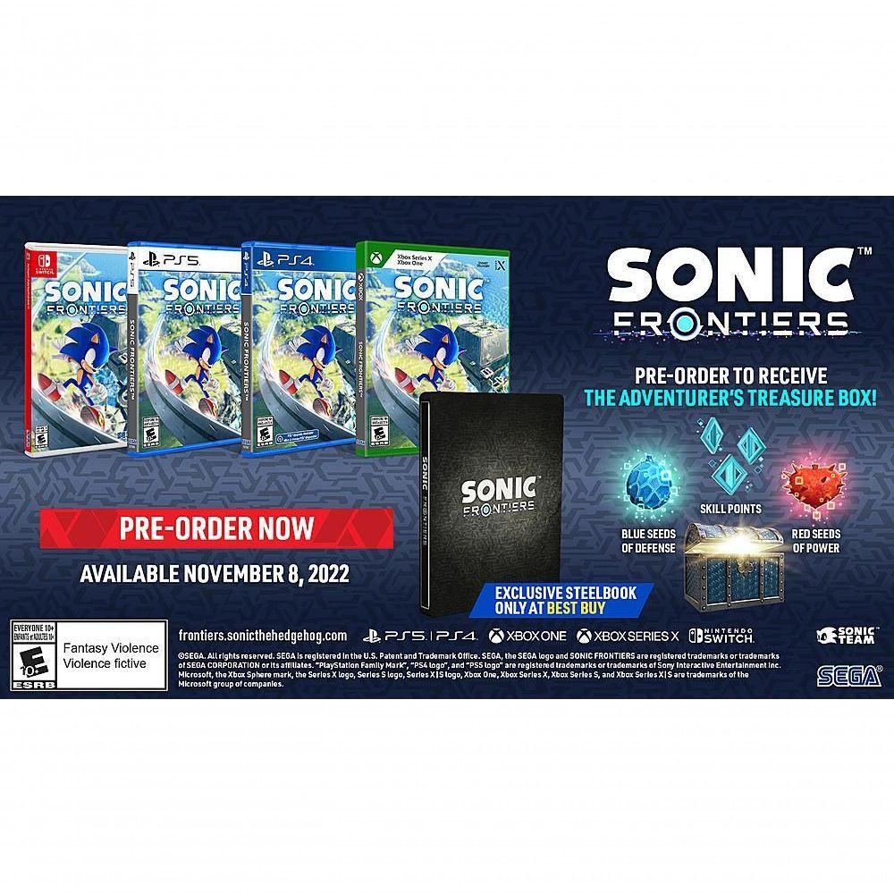 Jogo Sonic Frontiers - Nintendo Switch - 2