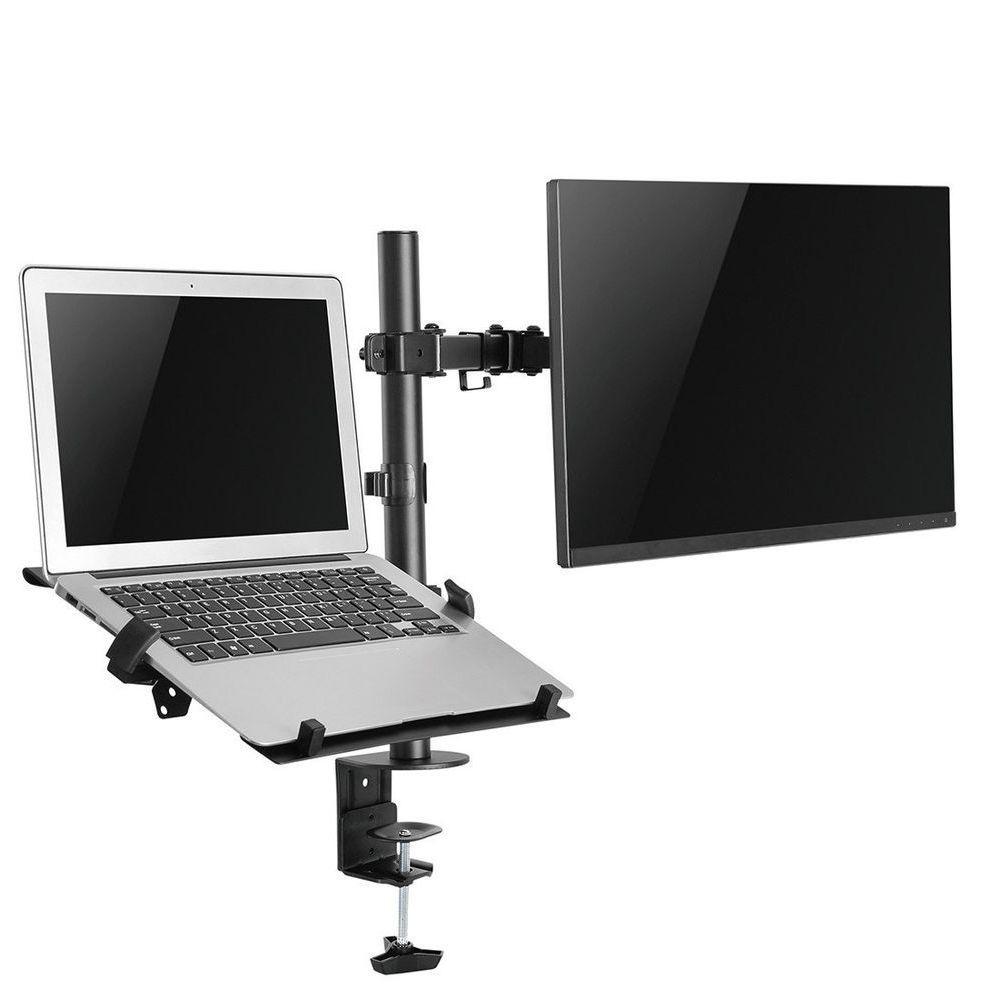 Suporte De Mesa Duplo Para Monitor E Notebook Tm22nb - 1