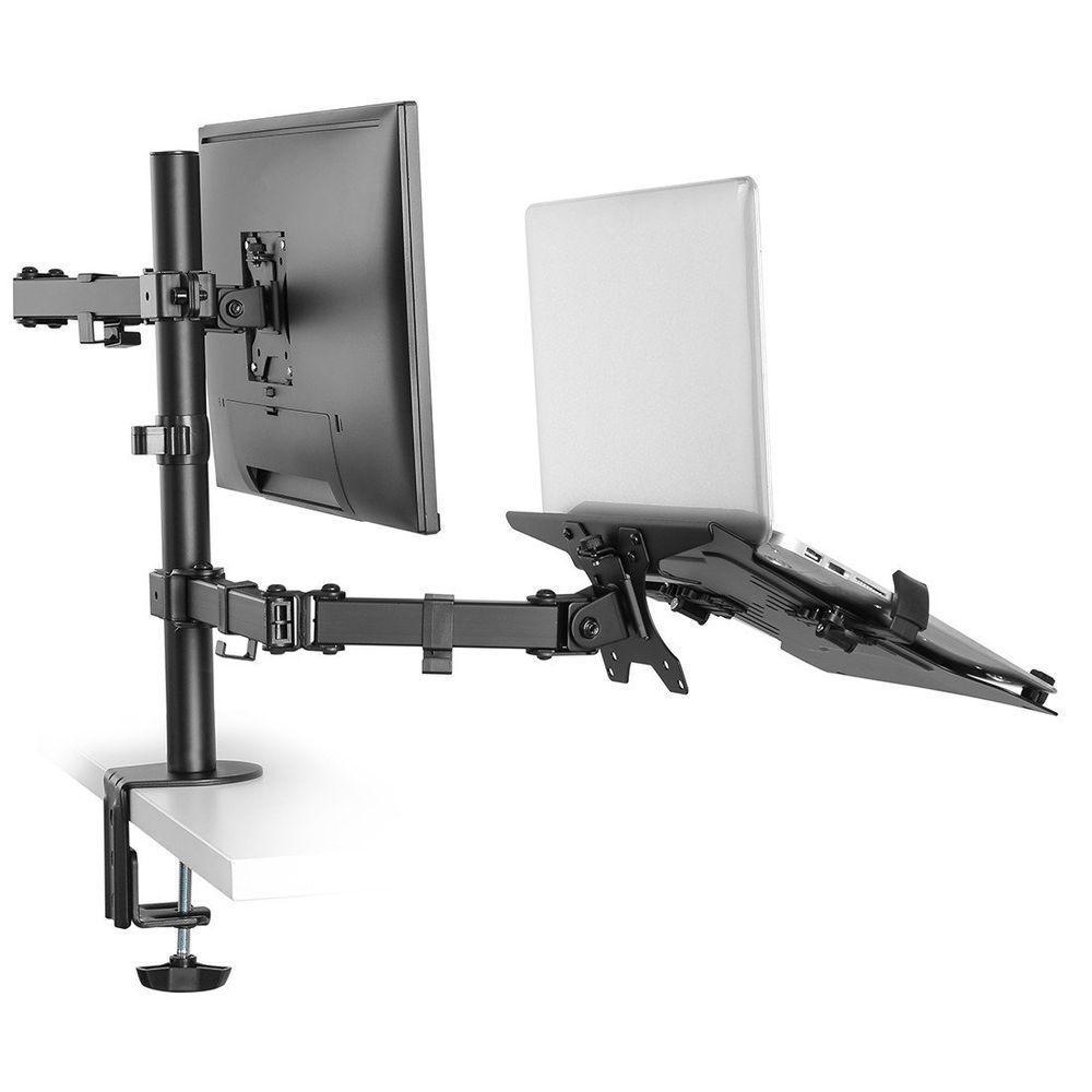 Suporte De Mesa Duplo Para Monitor E Notebook Tm22nb - 5