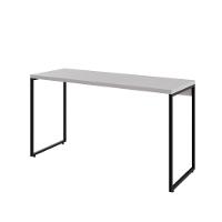 Mesa Dynamica 135x50x75cm Branco Chess - Est.preta Branco Chess - Est.preta - 3