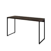 Mesa Dynamica 135x50x75cm Carvalho Dark - Est.preta Carvalho Dark - Est.preta - 5