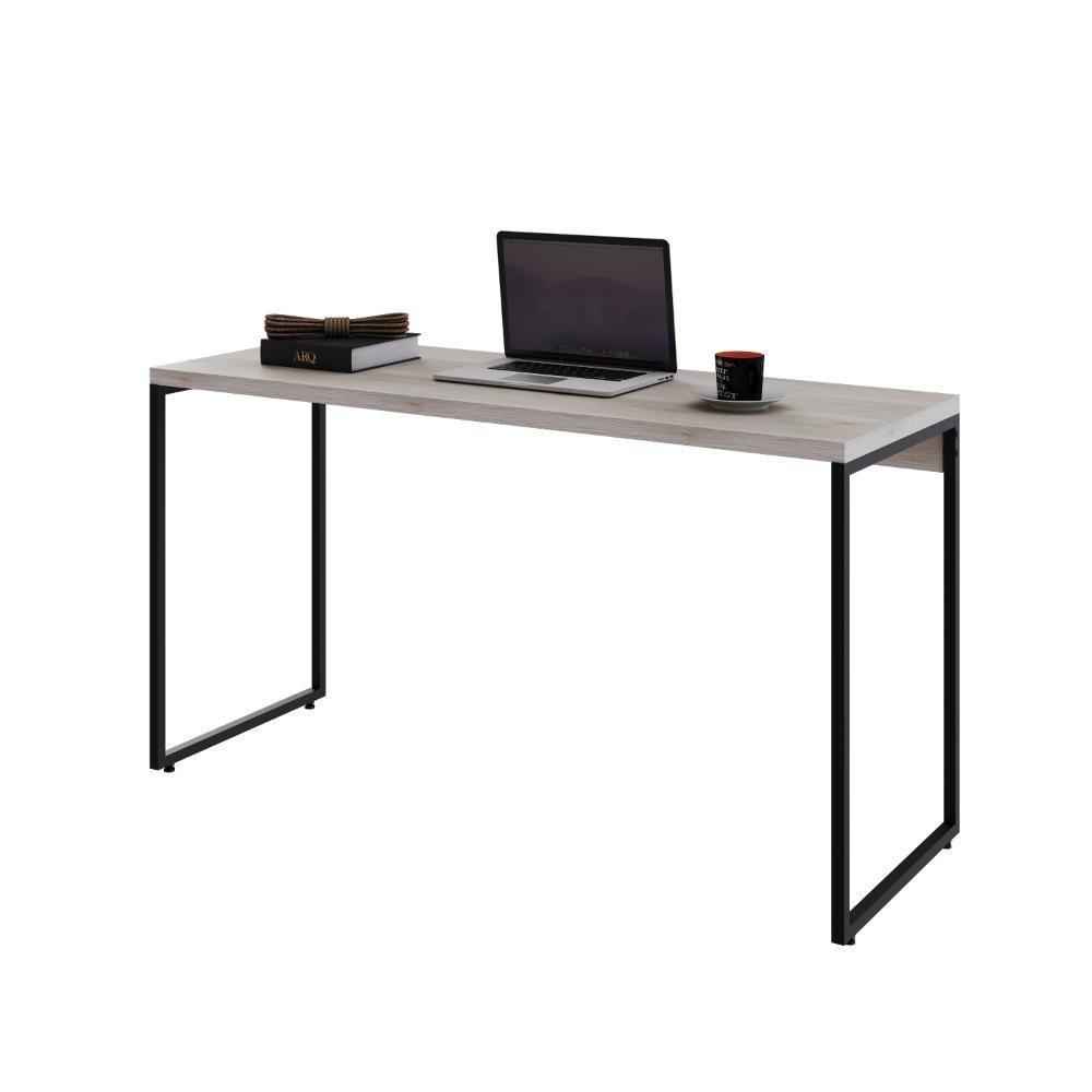 Mesa Dynamica 135x50x75cm Snow - Est.preta Snow - Est.preta - 4