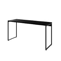 Mesa Dynamica 150x50x75cm Preto ônix - Est.preta Preto ônix - Est.preta - 3
