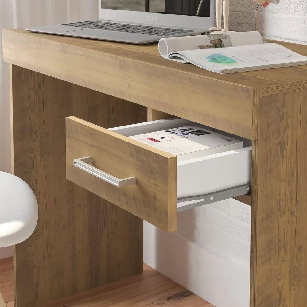 Mesa Escrivaninha Cooler Para Notebook Pinho - 5