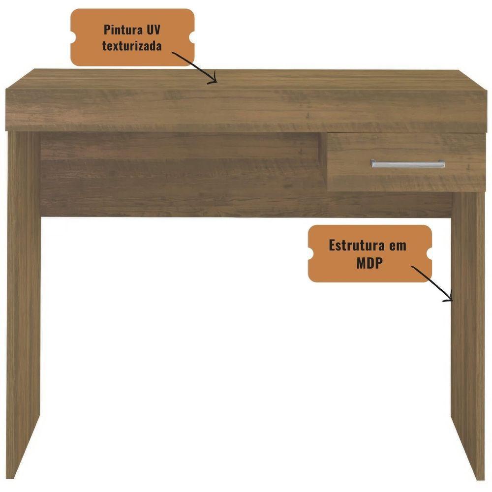 Mesa Escrivaninha Cooler Para Notebook Pinho - 7