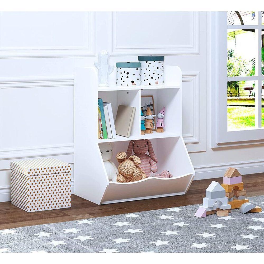 Organizador Infantil Com Nichos Jean 100% Mdf (brinquedo) - 1