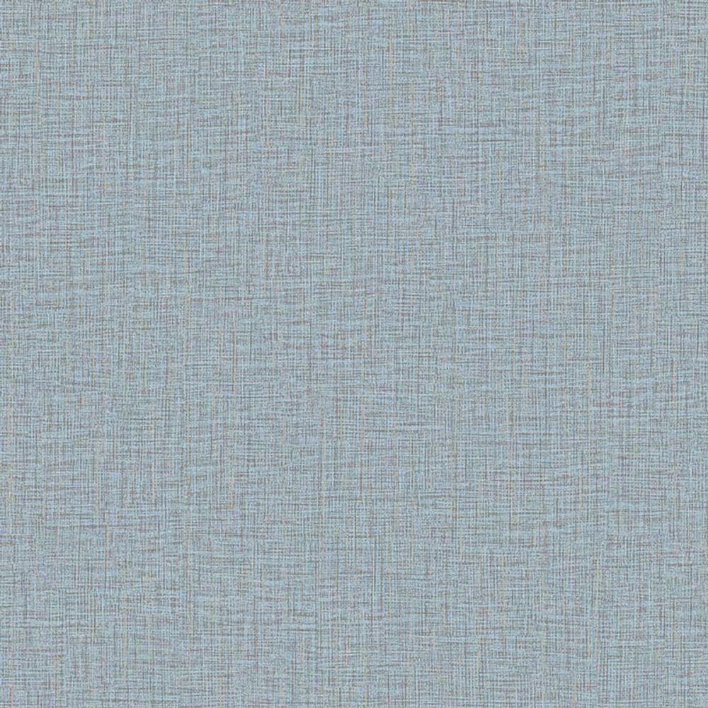 Papel De Parede Linho Com Listras Douradas Rolo Com 10 X0,53mts. - 1