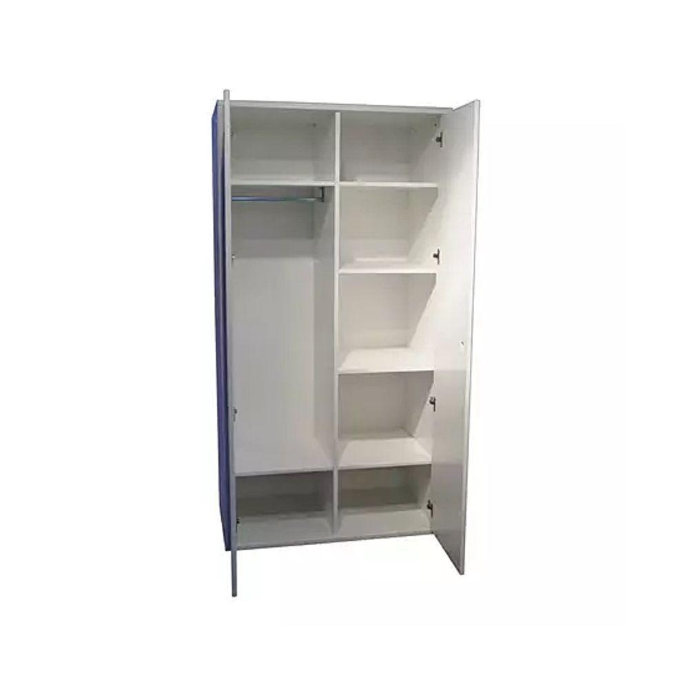 Armário Guarda-roupa Roupeiro Organizador Infantil Kimberly 100% Mdf - 2