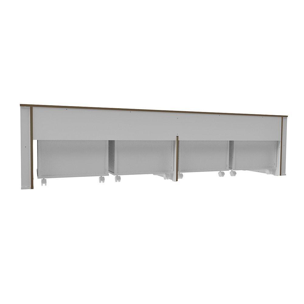 Organizador Infantil Com Baús E Porta Livros Dennis 100% Mdf - 2