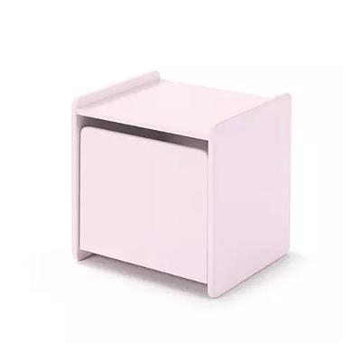 Mesa Cabeceira De Cama Rose Saori 100% Mdf (quarto - Criança)