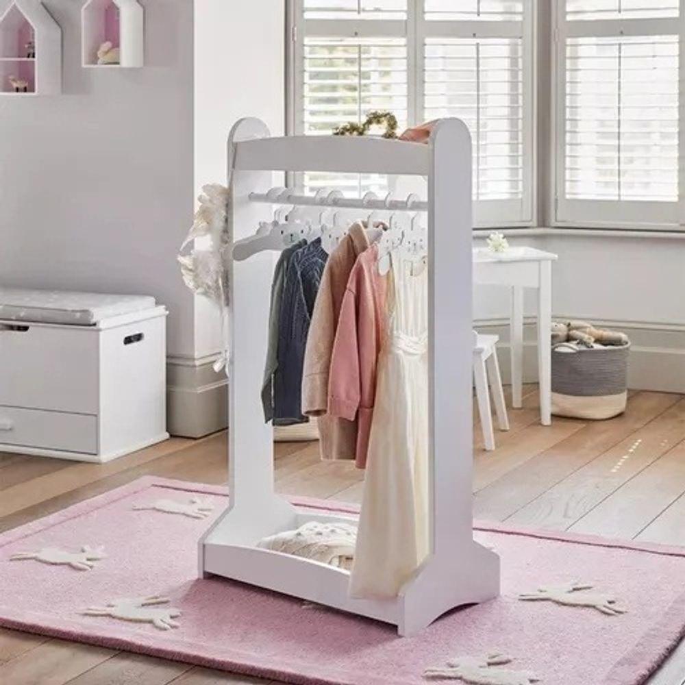 Roupeiro Infantil Cabideiro Luara 100% Mdf - 4