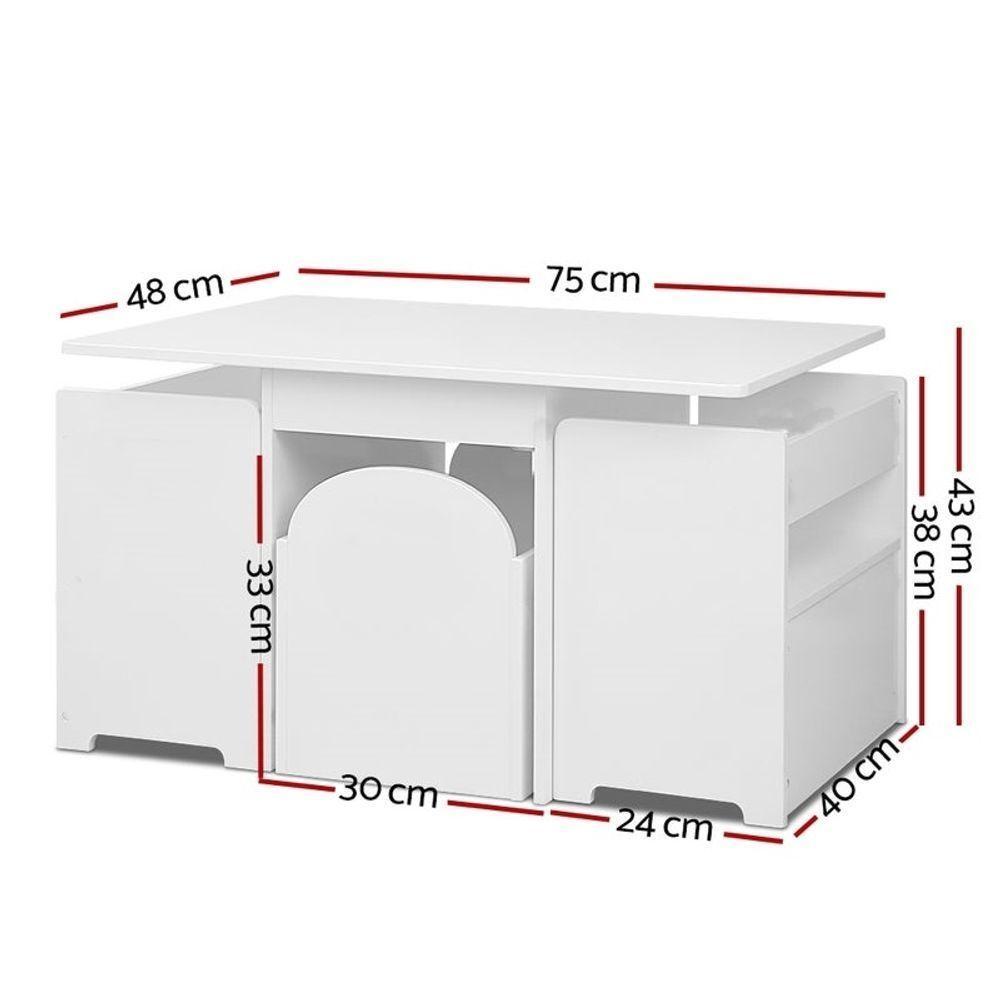 Mesa De Atividades E Estudo Infantil Neto 100% Mdf - 6