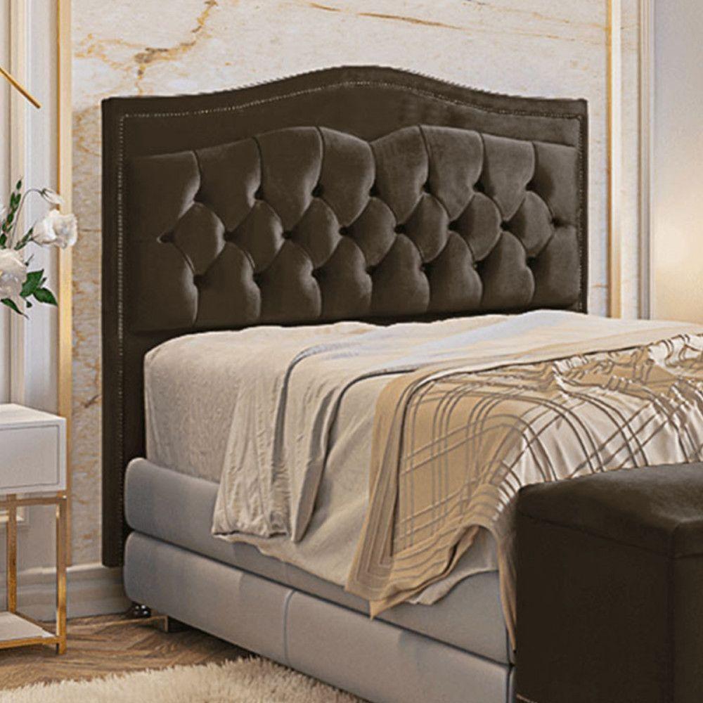 Cabeceira Holanda 0,90 Solteiro 2.0 C- Design Retro Speciale Home Chocolate - 1