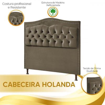 Cabeceira Holanda 0,90 Solteiro 2.0 C- Design Retro Speciale Home Castor