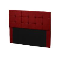 Cabeceira Julia 1,60 M Queen C- Design Moderno Veludo Speciale Home Vermelho - 1