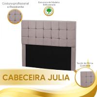 Cabeceira Julia 1,95 M King C- Design Moderno - Veludo Speciale Home Rose