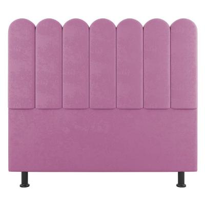 Cabeceira Cama Box Casal Lana 140cm Suede Rosa - Abmaza
