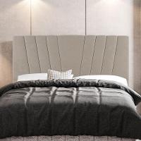 Cabeceira Cama Box Casal King Size Dublin 195cm Linho Bege - Abmaza - 8