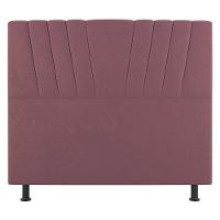 Cabeceira Cama Box Casal Dublin 140cm Suede Rosê - Abmaza - 3