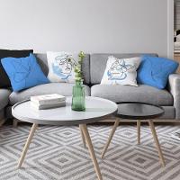 Kit Capas Almofadas Decorativas Minimalista 45x45 - Id Decor - 2