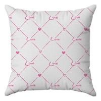 Kit Capas Almofadas Decorativas Love Paris 45x45 - Id Decor Cor Branco - 6