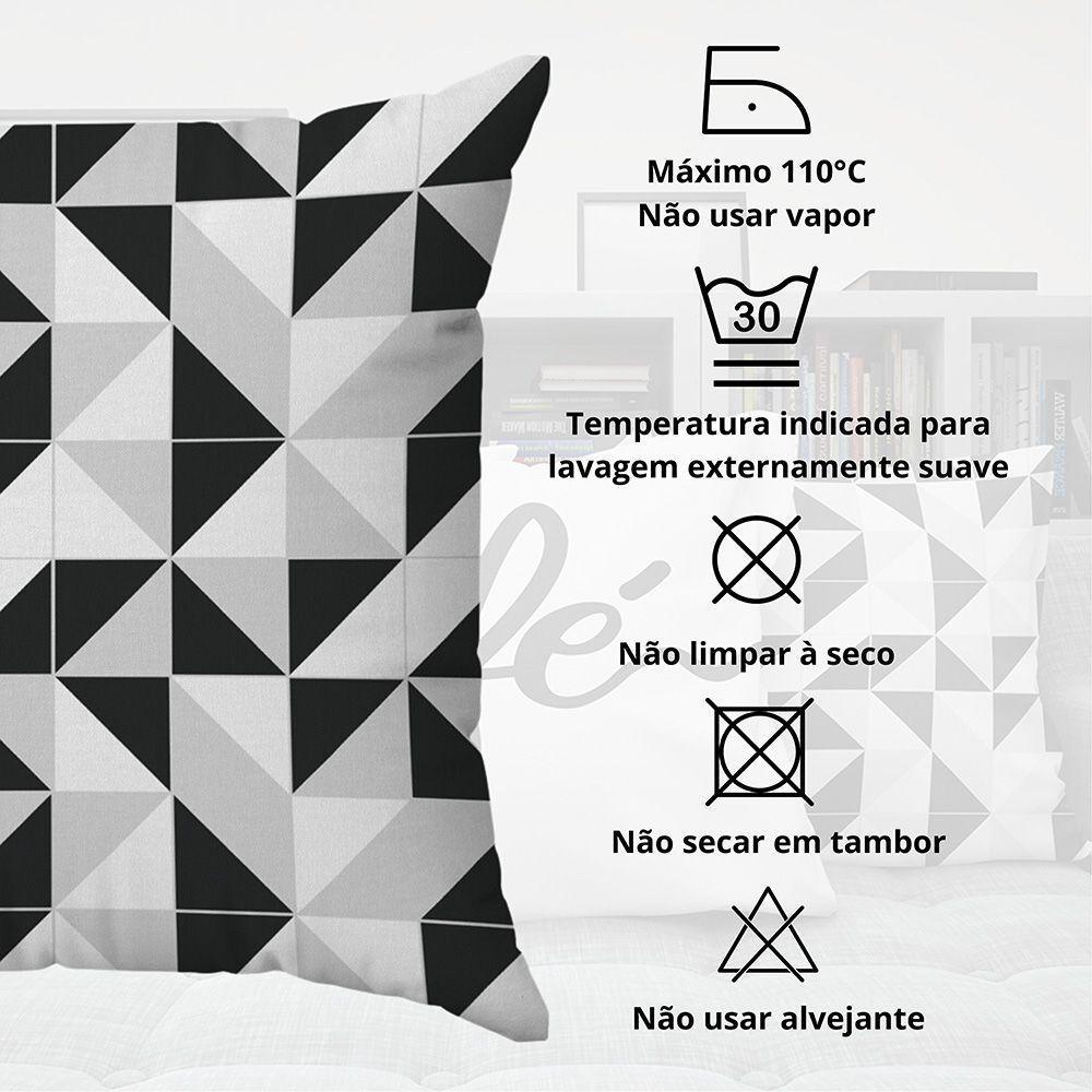 Kit Capas Almofadas Decorativas Folhas 6 45x45 - Id Decor - 2