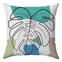 Kit Capas Almofadas Decorativas Folhas 6 45x45 - Id Decor - 5