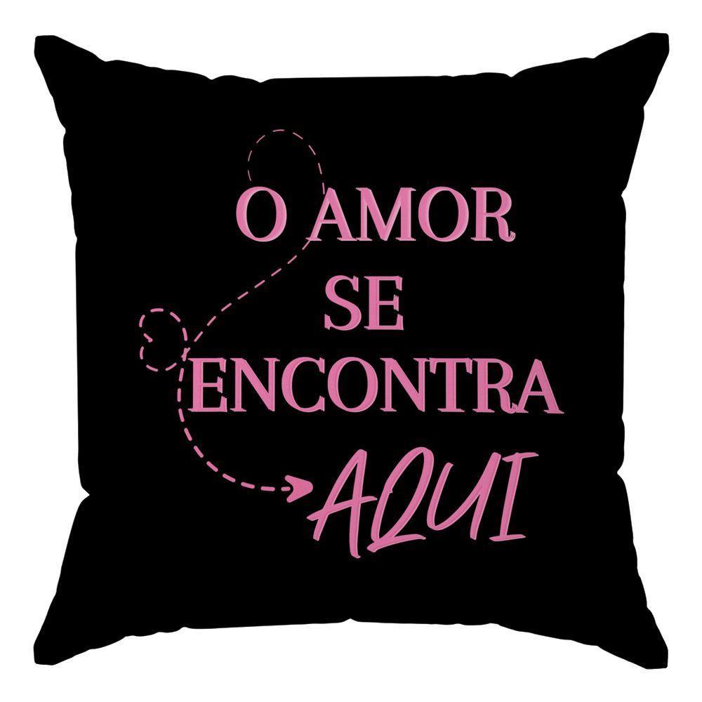 Kit Capas Almofadas Decorativas Love Paris 45x45 - Id Decor Cor Preto - 5