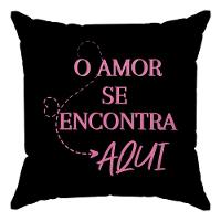 Kit Capas Almofadas Decorativas Love Paris 45x45 - Id Decor Cor Preto - 5