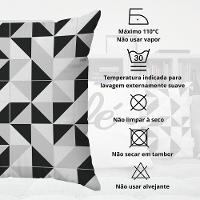 Kit Capas Almofadas Decorativas Mármore 3 45x45 - Id Decor