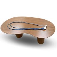 Mesas De Jantar Orgânicas Bean 1.98x122cm Freijo - 5