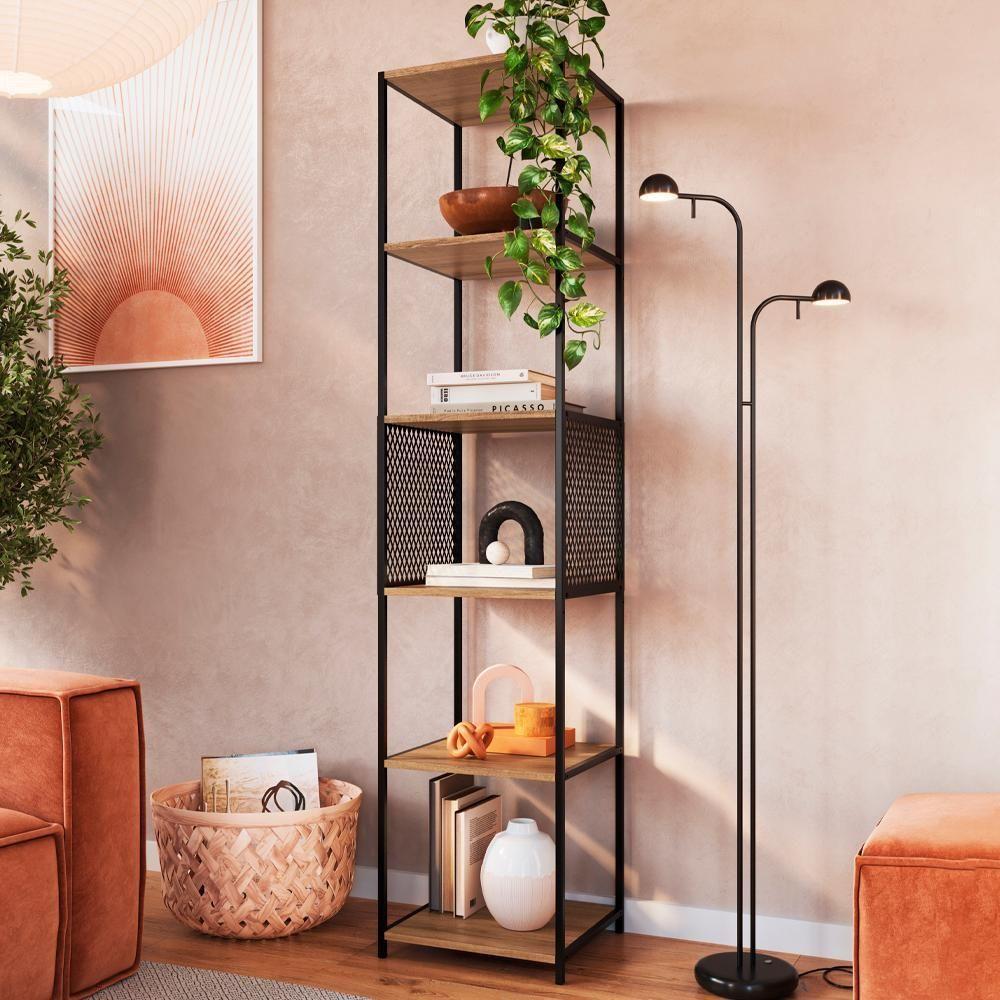 Rack 1 Gaveta Estante Com Prateleira Industrial 17x23 Mell Preto Pp Mell Preto - 3