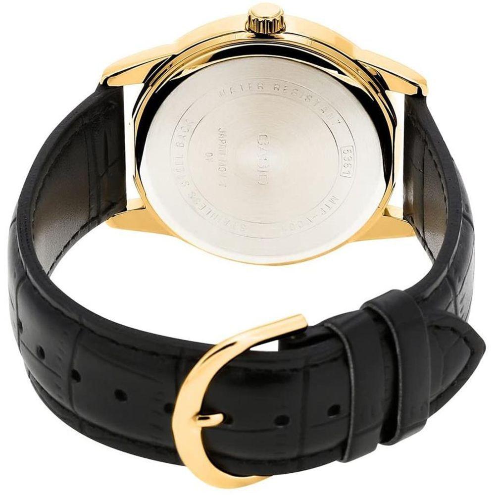 Relógio Casio Masculino Ref: Mtp-v001gl-7budf Clássico Dourado - 2