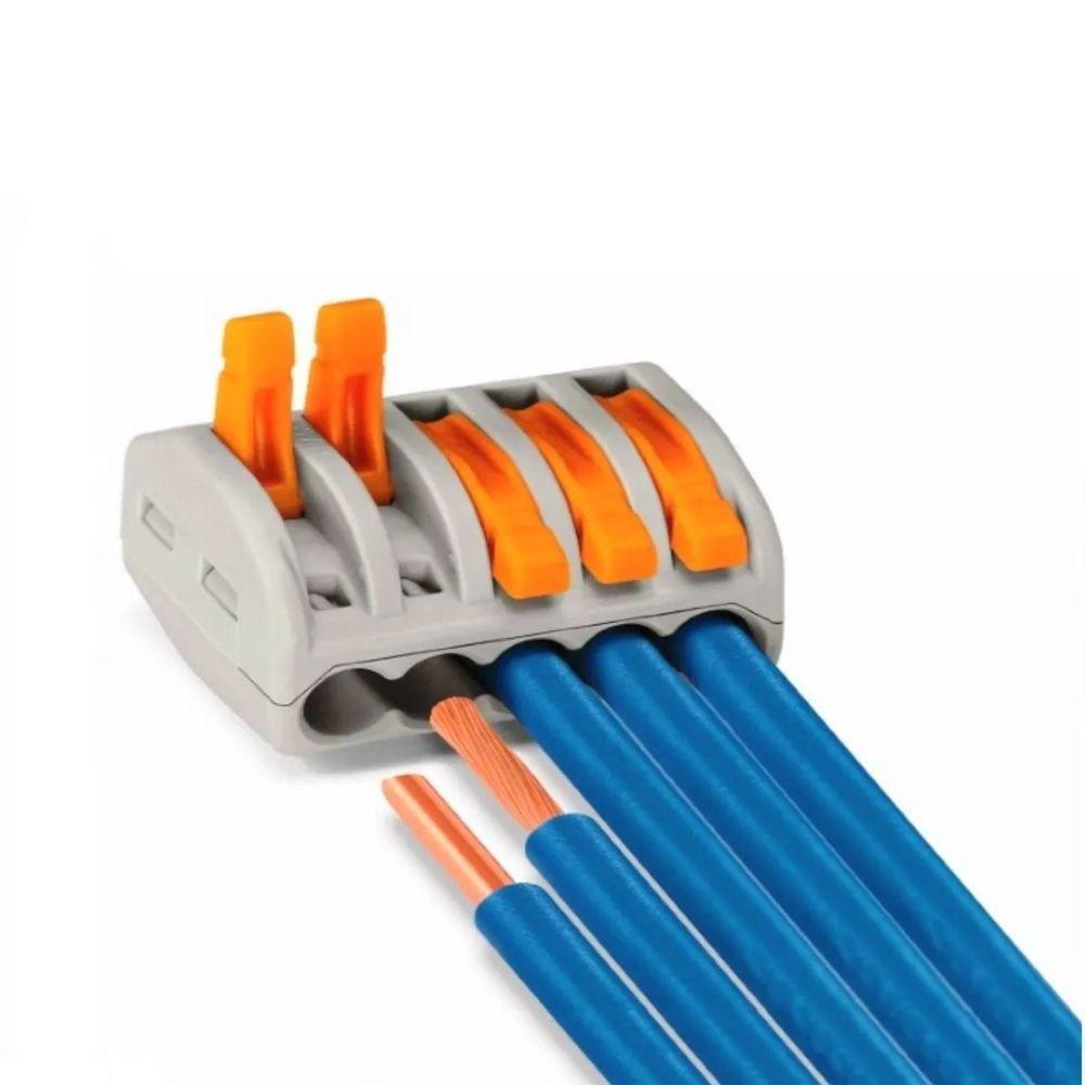 Kit Conector Borne De Emenda 2,3 E 5 Fios 22 Peças - 6