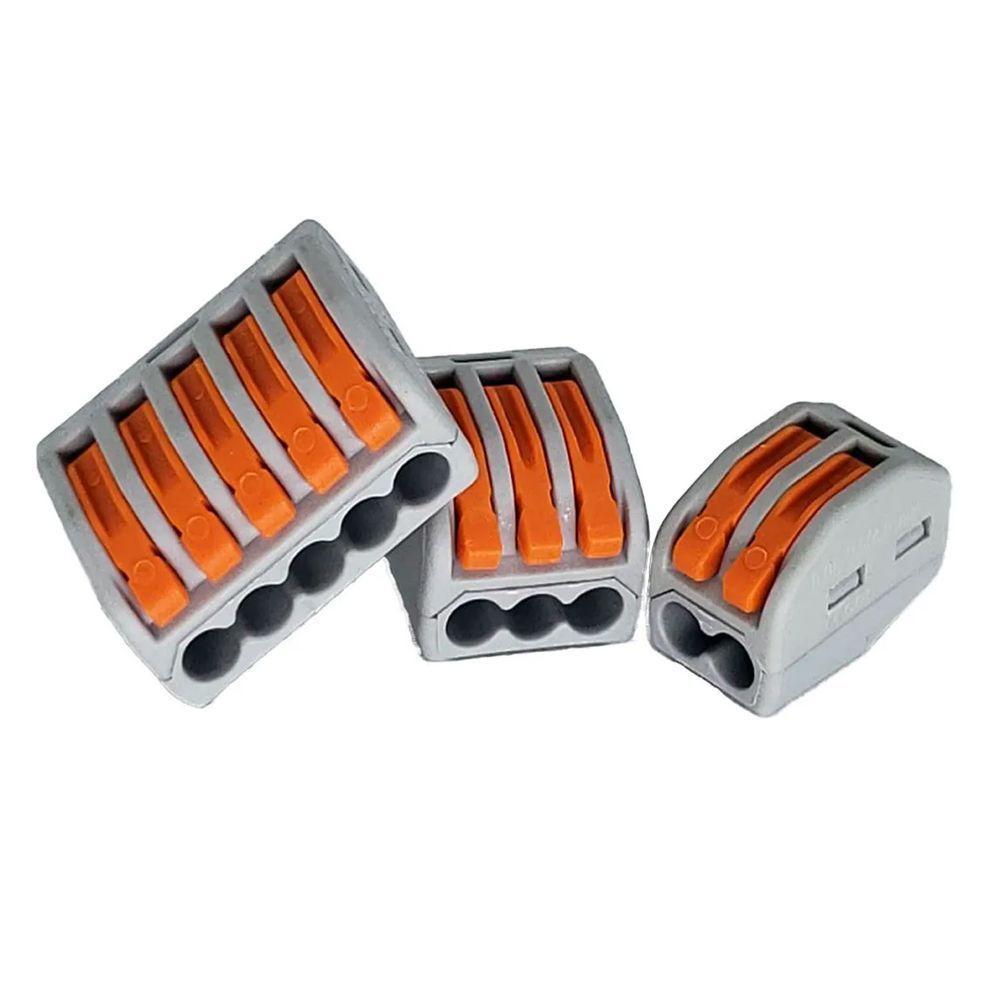 Kit Conector Borne De Emenda 2,3 E 5 Fios 22 Peças - 7