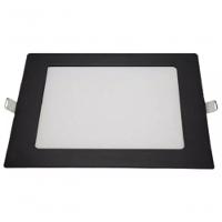 Kit 6 Painéis Embutir 24w Quadrado Cor Preto Branco Frio - 2