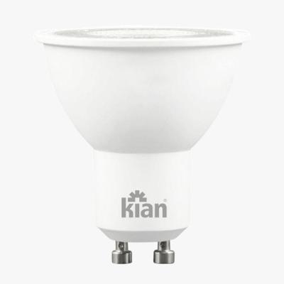 Kit 2 Lâmpadas Led Mr16 6,5w 2700k Branca Morna Bivolt