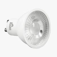 Kit 2 Lâmpadas Led Mr16 6,5w 2700k Branca Morna Bivolt - 9