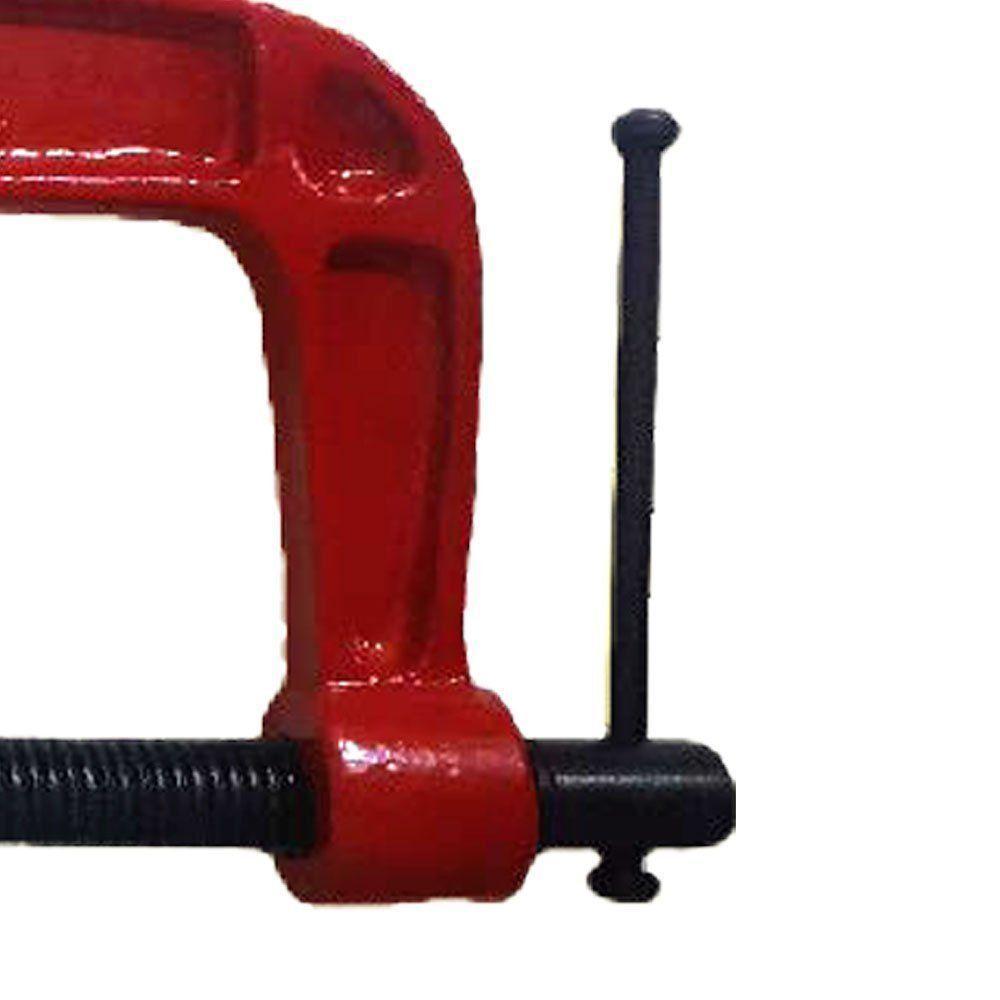 Grampo Fixação Tipo C - Fertak 6" - 4