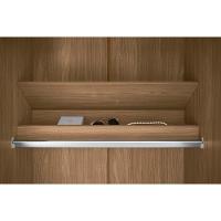 Guarda Roupa Casal 6 Portas e 4 Gavetas c/ Espelho e Pés Buriti Jatoba - Santos Andirá - 6