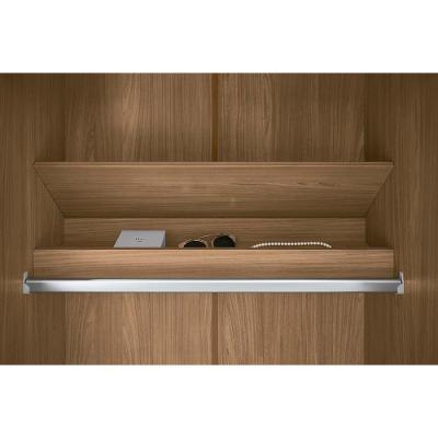 Guarda Roupa Casal Buriti 6 Portas de Abrir 4 Gavetas Jatoba-Grafitte Santos Andirá