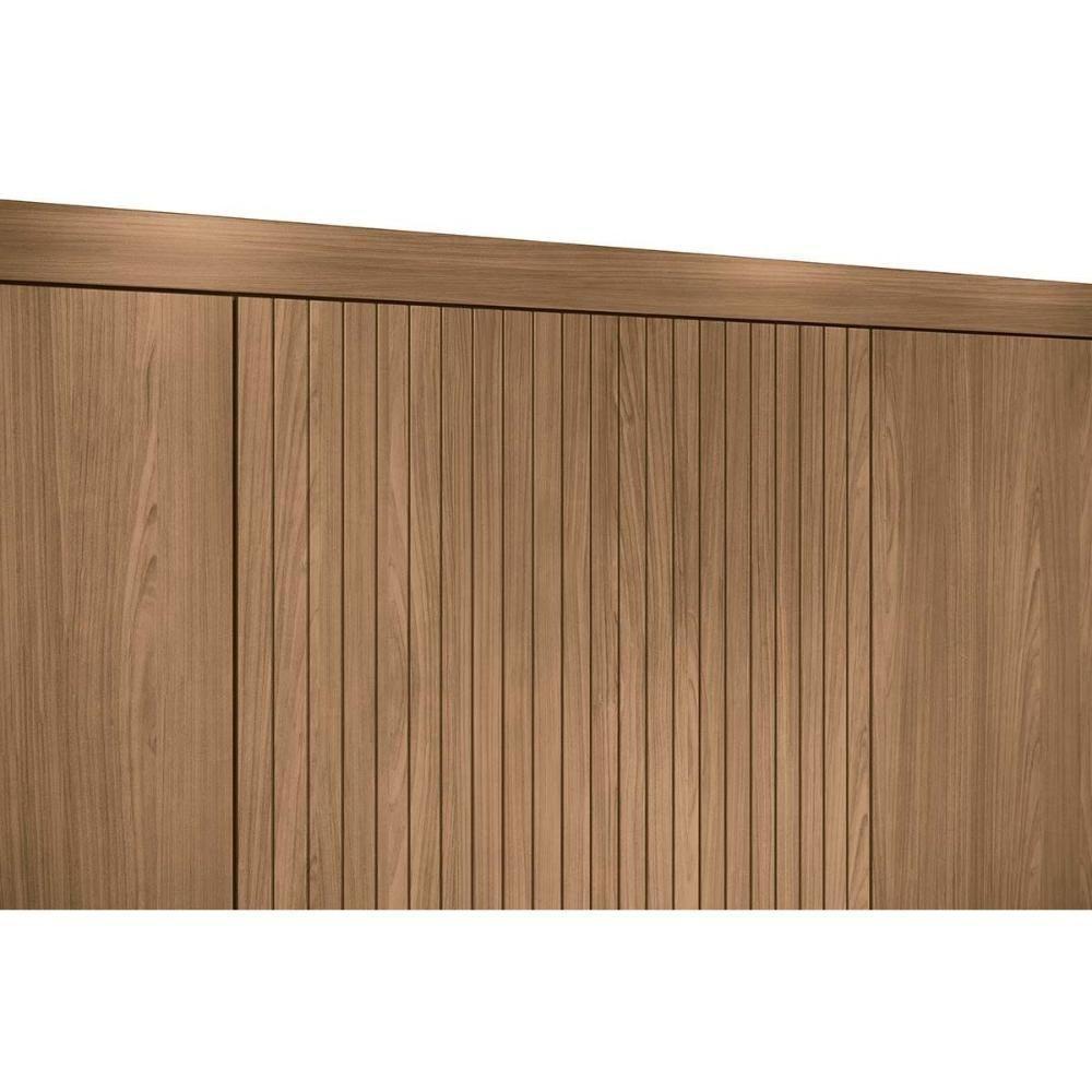 Guarda Roupa Casal 6 Portas E 4 Gavetas Buriti Jatoba/grafitte - Santos Andirá - 3