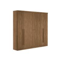 Guarda Roupa Casal 6 Portas E 4 Gavetas Buriti Jatoba/grafitte - Santos Andirá - 10