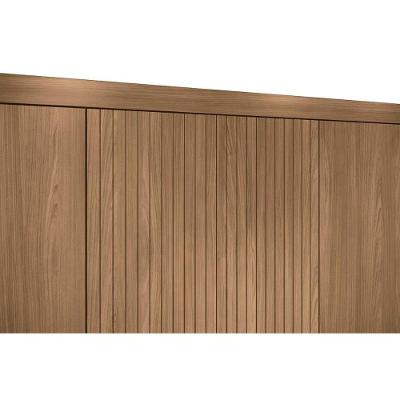 Guarda Roupa Casal Buriti Jatoba 6 Portas de Bater 4 Gavetas MDF-MDP Santos Andirá