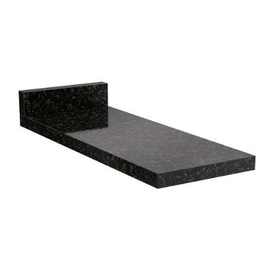 Tampo P/ Balcão Cozinha B646 20cm Preto Brilho - Kappesberg