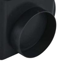 Caixa De Passagem E Inspeção De Esgoto P Preta 4,5l (24 X 24 X 20 Cm) - 2