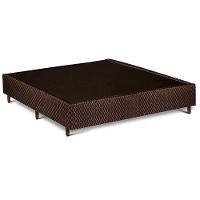 Cama Box Base Casal Universal Rústico Brown (138x188x25) - Polar - 1