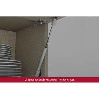 Cozinha Modulada Henn 8pçs 2 Armários 2 Balcões 2 Paneleiros 2 Complementos C8P15 Duna/Cristal